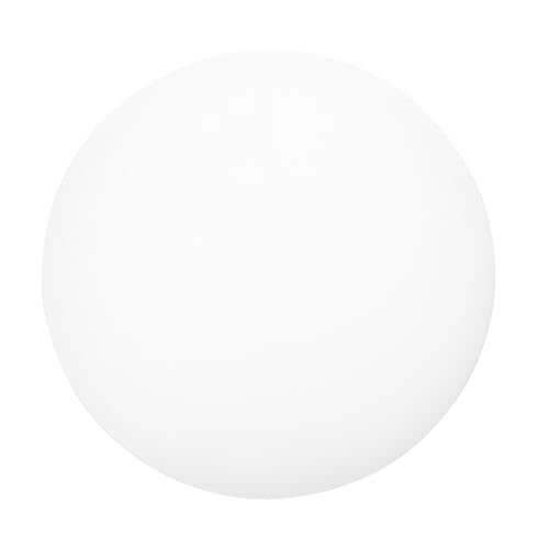 Amosfun LED Deckenlampenschirm Rund Weißer Kunststoff Lampenschirm mit Drehverschluss Blendfreier Diffusor für Küchen Balkon und Flur LED Deckenleuchten Abdeckung von Amosfun