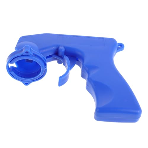 Amosfun Lackierpistole Sprühgriff Felgenlackierung sprühdosenhalter Sprühwerkzeug Autolackierung Sprühfarbenauslöser Spray kann Griff auslösen Sprühdose verarbeiten Sprühdüse Plastik Blue von Amosfun