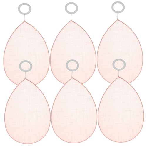 Amosfun Lampenschirm aus Stoff Pinker Blütenblatt lampenschirm Flexibler Deckenleuchten ersatz Verstellbar für Tischlampe Stehlampe Wandlampe Warme Atmosphäre Langlebig Einfache Montage von Amosfun