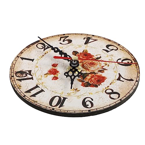 Amosfun Leise Tischuhr Tischuhr Analog Vintage Stumm Wanduhren Für Wohnzimmer Retro Kreative Uhr Einfache Retro Uhr Stil LED Aus Holz Amosfun Leise Tischuhr Tischuhr Analog Vintage Stumm Wanduhren Für Wohnzimmer Retro Kreative Uhr Einfache Retro Uhr Stil LED Aus Holz von Amosfun