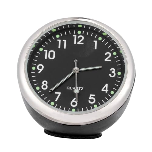 Amosfun Leuchtende Auto Quarzuhr Schwarz Mini Fahrzeug Armaturenbrett Uhr Kompakt Mechanische Bewegung Ohne Batterie Robust und Langlebig Amosfun Leuchtende Auto Quarzuhr Schwarz Mini Fahrzeug Armaturenbrett Uhr Kompakt Mechanische Bewegung Ohne Batterie Robust und Langlebig von Amosfun