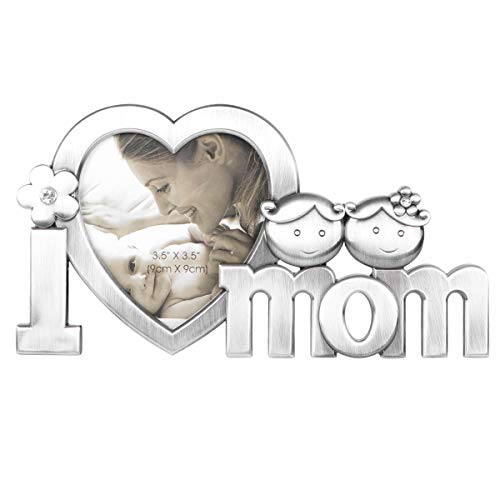 Amosfun Metall-Bilderrahmen"I Love Mom", silberfarben Amosfun Metall-Bilderrahmen"I Love Mom", silberfarben von Amosfun