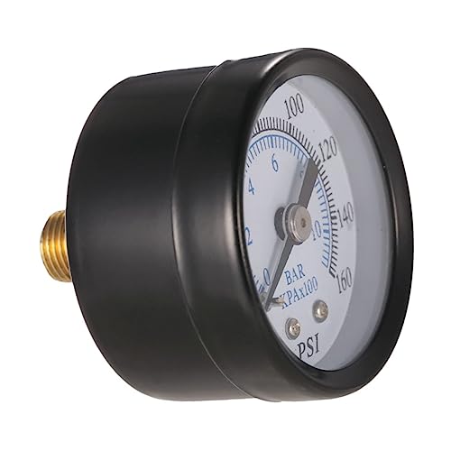 Amosfun Metall Doppelskala Druckmesser Npt für Anwendungen Präziser Manometer für Sanitär Heizung Klimaanlage und Amosfun Metall Doppelskala Druckmesser Npt für Anwendungen Präziser Manometer für Sanitär Heizung Klimaanlage und von Amosfun