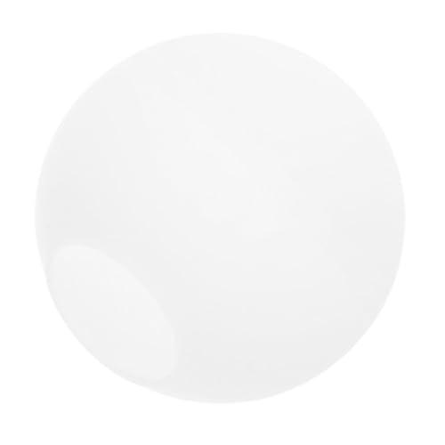 Amosfun Milchweißer Frosted Glass Globe Lampenschirm Runde Ersatzabdeckung für Tisch und Deckenleuchten Stabile und Glasstruktur für Vielseitige Einrichtung von Amosfun