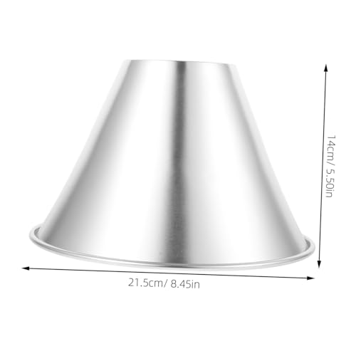 Amosfun Moderner Aluminiumlegierung Lampenschirm Pendelleuchte Abdeckung Retro Industrie Stil Kompakt Gute Wärmeableitung Dekorativ für Wohnzimmer Schlafzimmer Bar von Amosfun