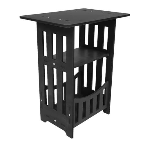 Amosfun Moderner Nachttisch für Schlafzimmer Wohnzimmer und Kleine Räume als Schminktisch oder Sofatisch Kompakte Bauweise Elegantem Design von Amosfun