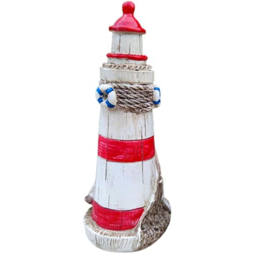 Amosfun Nautischer Leuchtturm- Meeresornament Kunstharz-Ornament für Die Aquarium-Landschaft Amosfun Nautischer Leuchtturm- Meeresornament Kunstharz-Ornament für Die Aquarium-Landschaft von Amosfun