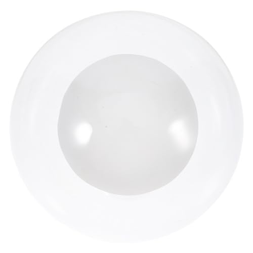 Amosfun Opalglas Kugel Lampenschirm Ersatzglas für Decken Pendelleuchten Leichtes Modernes Lampenglas für Wohnraumbeleuchtung Einfache Montage Vielseitig Einsetzbar als Decken Tischlampe von Amosfun