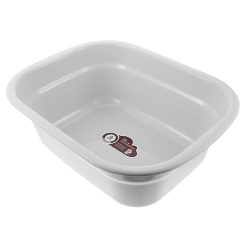 Amosfun Plastik Waschbecken Extra Groß Dickes Mehrzweck waschbecken für Gesicht Kleidung Geschirr und Bad Robustes Kunststoffbecken für Haushalt und Salon Leicht zu Reinigen und Stabil von Amosfun