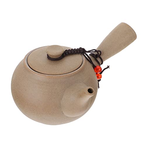 Amosfun Premium aus Keramik Japanische Design mit Seitlichem Griff für Tee Kaffee und Heiße Getränke Haushalts und Restaurantnutzung von Amosfun