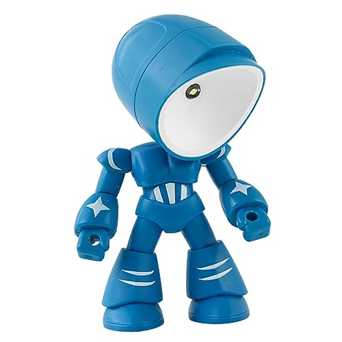 Amosfun Ästhetisches Dekoratives Roboter-nachtlicht -nachttischlampe Kein Flimmern Warmes Licht Für Kinder von Amosfun