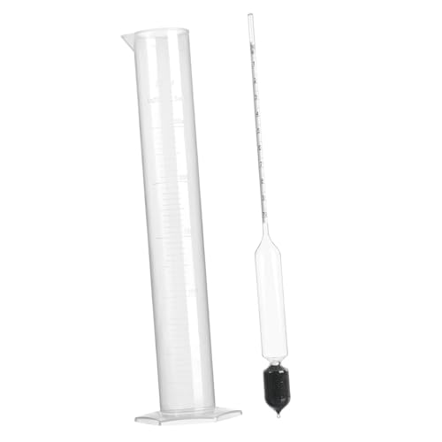 Amosfun Robustes Ahornsirup-Hydrometer, Glasdichte für Zuckergehaltsprüfung, Brix-genaues Hydrometer für Feuchtigkeitskonzentration im privaten und gewerblichen Gebrauch von Amosfun