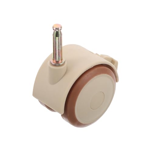 Amosfun Rubber Babybett Lenkrollen mit Bremse Stift Leise Möbelrollen für Kinderbett und Stubenwagen Schützende Flexible Geräuschlose Universalrollen für Einfache Beweglichkeit und Sanftes von Amosfun