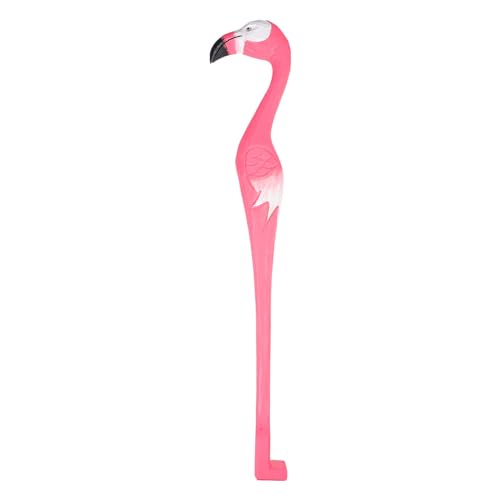 Amosfun Rückenkratzer, handgefertigt, Tiertherapeutischer Rückenkratzer, Körperentspannung, Massagegerät zum Kratzen von Juckreiz, Geschenk für Freunde und Familie, Flamingos von Amosfun