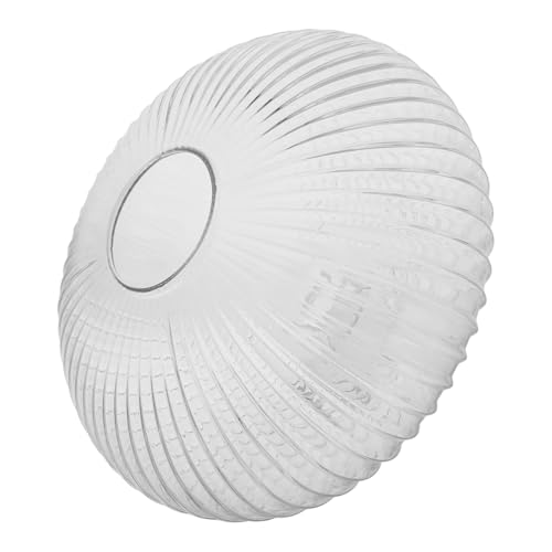 Amosfun Runder Glaslampenschirm Gestreift Transparenter Lampenschirm Ersatz für Hängelampe Tischlampe Stehlampe Garten Beleuchtung Zubehör Amosfun Runder Glaslampenschirm Gestreift Transparenter Lampenschirm Ersatz für Hängelampe Tischlampe Stehlampe Garten Beleuchtung Zubehör von Amosfun
