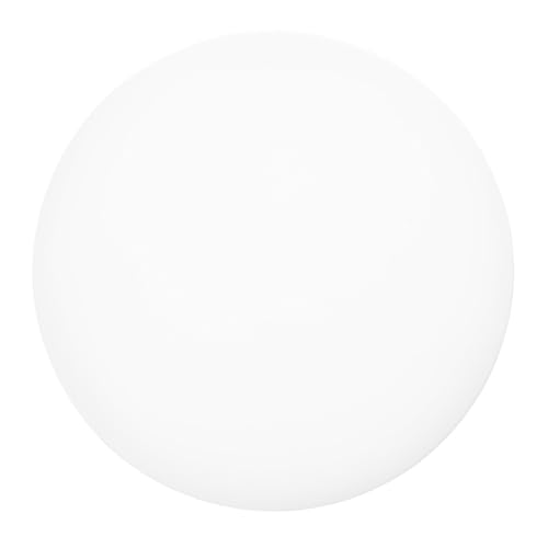 Amosfun Rundes Kunststoff Lampenschirm Ersatz für Deckenleuchten Abdeckung für Led-glühbirnen Minimalistisches Design Blendfreies Licht Geeignet für Schlafzimmer Küche Balkon Flur von Amosfun