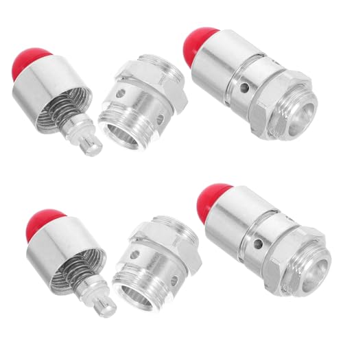 Amosfun Schnellkochtopf-Entlastungsventile, Ersatzteile und einfach zu regulierender Regler für verschiedene Schnellkochtopfmodelle, 4 Stück Amosfun Schnellkochtopf-Entlastungsventile, Ersatzteile und einfach zu regulierender Regler für verschiedene Schnellkochtopfmodelle, 4 Stück von Amosfun