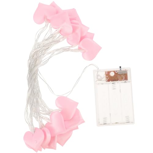 Amosfun Led Stoff Herz Lichterkette, 3m Lange, Batteriebetrieben, Romantische Dekoration FüR Valentinstag, Hochzeit, Geburtstag, Weihnachten, Innen Und AußEn, Rosa Amosfun Led Stoff Herz Lichterkette, 3m Lange, Batteriebetrieben, Romantische Dekoration FüR Valentinstag, Hochzeit, Geburtstag, Weihnachten, Innen Und AußEn, Rosa von Amosfun
