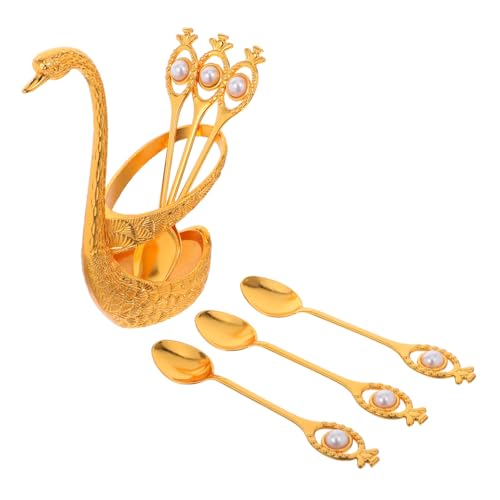 Amosfun Schwan Dessertlöffel Set Schokoladenlöffel Schwan Löffel Organizer Kaffee Servierlöffel Kaffeelöffel Küchenlöffel Amosfun Schwan Dessertlöffel Set Schokoladenlöffel Schwan Löffel Organizer Kaffee Servierlöffel Kaffeelöffel Küchenlöffel von Amosfun