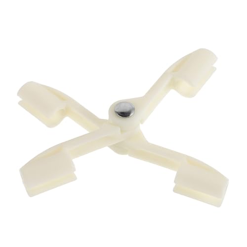 Amosfun Stabiler Moskitonetz Befestiger Klipp Robustes Design Einfache Montage Sicherer Halt für Baldachin Geeignet für Prinzessinnenbett und Moskitonetze von Amosfun