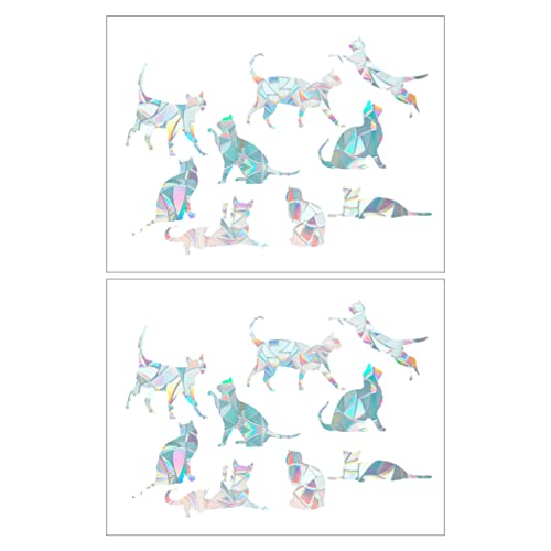 Amosfun Einzigartiges Katzenfigur-ornament Bunte Fensteraufkleber Elektrostatische Aufkleber Aus Pvc Regenbogenaufkleber Für Fenster Bezaubernde Katzendekoration Für Zuhause Amosfun Einzigartiges Katzenfigur-ornament Bunte Fensteraufkleber Elektrostatische Aufkleber Aus Pvc Regenbogenaufkleber Für Fenster Bezaubernde Katzendekoration Für Zuhause von Amosfun