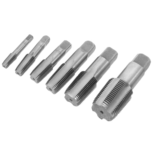 Amosfun Teiliges Npt Gewindebohrer Set aus Robustem Stahl Präzise Konische Gewindebohrer für Rohrgewinde Reparatur für Heimwerker Installateure und Mechaniker Einfach zu Bedienen und von Amosfun