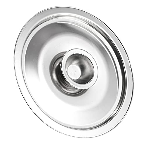 Amosfun Topfdeckel in Einzigartiger Form 14 Cm Universaldeckel Für Kochtöpfe Edelstahl Gewürztopfabdeckung Küchenwerkzeug von Amosfun