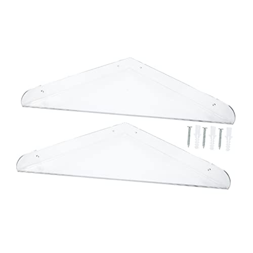 Amosfun Transparente Wasserdichte Bad Eckablage aus Wandmontiertes Duschregal für Shampoo und Kosmetik Platzsparender Badezimmer Organizer mit Einfachem Design Amosfun Transparente Wasserdichte Bad Eckablage aus Wandmontiertes Duschregal für Shampoo und Kosmetik Platzsparender Badezimmer Organizer mit Einfachem Design von Amosfun