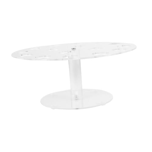 Amosfun Transparenter Acryl Eiscreme Display Ständer mit Löchern Stabiler Eiswaffelhalter für EIS und Sushi Praktische Food Präsentation für Party und Buffet Amosfun Transparenter Acryl Eiscreme Display Ständer mit Löchern Stabiler Eiswaffelhalter für EIS und Sushi Praktische Food Präsentation für Party und Buffet von Amosfun