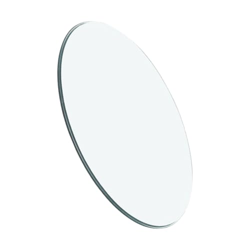Amosfun Verdickter Temperaturglas -Desktop Transparent Kreisförmig Austausch Der Esstischplatte Tischplatten Spitze Runden Modern Rand Tischglas Tischplatte Aus Verdicktem Glas Glasplatte von Amosfun