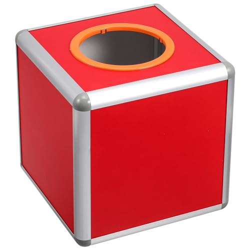 Amosfun Verlosung Box Box Verlosung Ticketbox Spende Box Box Aufbewahrungsbehälter Square Raffle Ball Game Box Wahlbox Vorschlag Box für Party 25Cm von Amosfun