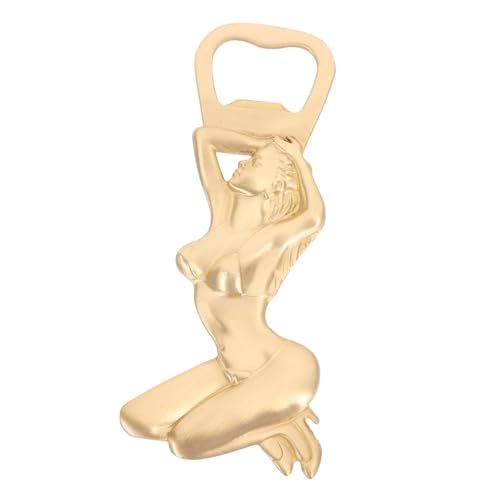 Amosfun Vintage Beauty Flaschenöffner Manueller Metall Bieröffner für Zuhause für Partys und Veranstaltungen im Freien für Freunde und Familie von Amosfun
