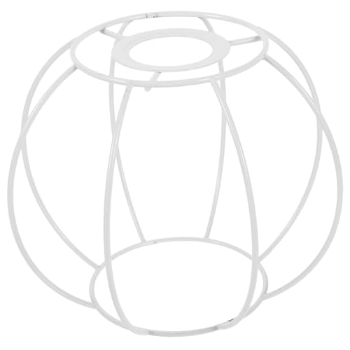 Amosfun Vintage Metall-Lampenschirm-Rahmenhalterung für Tischleuchten, stabiler DIY-Kristall-Lampenschirm-Halter, einfache Struktur, Decken-Pendelleuchte, kompatibel mit Heimdekoration Amosfun Vintage Metall-Lampenschirm-Rahmenhalterung für Tischleuchten, stabiler DIY-Kristall-Lampenschirm-Halter, einfache Struktur, Decken-Pendelleuchte, kompatibel mit Heimdekoration von Amosfun