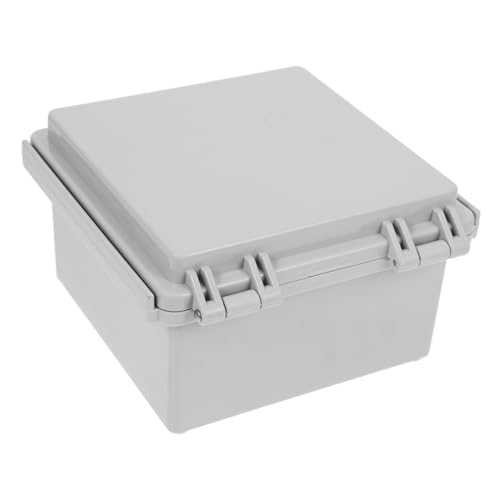 Amosfun Wasserdichte Anschlussdose für Außenbereich mit Edelstahlclips Transparentem Gehäuse und Großem Fassungsvermögen Einfache Montage für Elektrische Verteiler und Kabelschutz Amosfun Wasserdichte Anschlussdose für Außenbereich mit Edelstahlclips Transparentem Gehäuse und Großem Fassungsvermögen Einfache Montage für Elektrische Verteiler und Kabelschutz von Amosfun