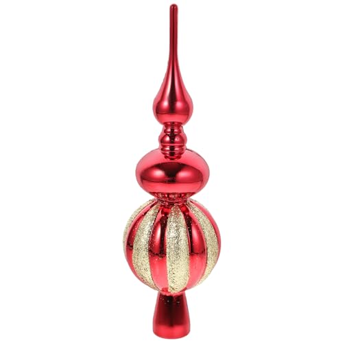 Amosfun Weihnachtsdeko Mundgeblasene Baumspitze Weihnachtsbaum Stern Topper Christbaumschmuck Partyzubehör Vintage Endstück-baumspitze Weihnachtsbaum-endstücke Plastik Metall Amosfun Weihnachtsdeko Mundgeblasene Baumspitze Weihnachtsbaum Stern Topper Christbaumschmuck Partyzubehör Vintage Endstück-baumspitze Weihnachtsbaum-endstücke Plastik Metall von Amosfun