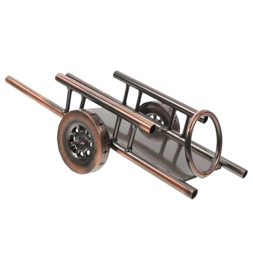 Amosfun Weinregal Weindisplayhalter Weinturm Metallweinflaschenhalter Weinhalter-Arbeitsplatte Top -Top -Weinflaschenregal Weinausstellungsregal Arbeitsplatte Flaschenhalter Eisen Braun von Amosfun