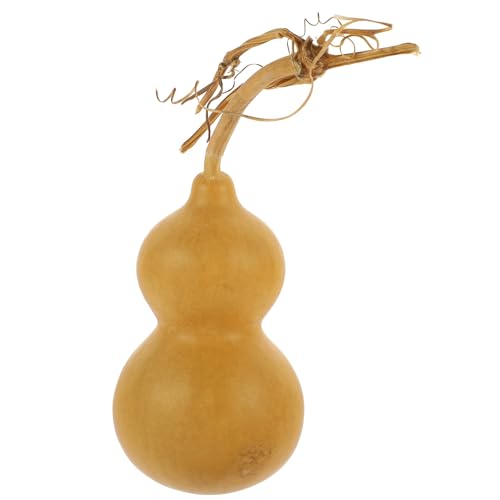 Chinesische Natürliche Kürbisse Gourd Gour: Feng Shui Natural Wu Lou Glück Reichtum Desktop Dekor Neues Jahr Geschenk für Wohlstand Erfolg 15-13 cm von Amosfun