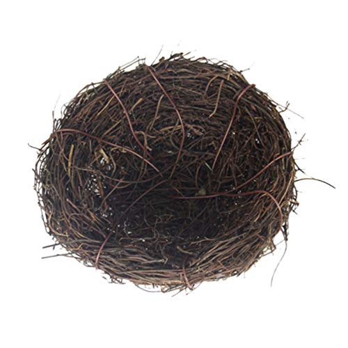 Amosfun Ostern Künstliches Nest Natürliches Vogelnest Künstliche Zweignesteier Ornamente für Handwerk Home Party Decor 30Cm von Amosfun