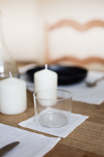 AmourLinen Untersetzer aus Leinen 2er Set von AmourLinen