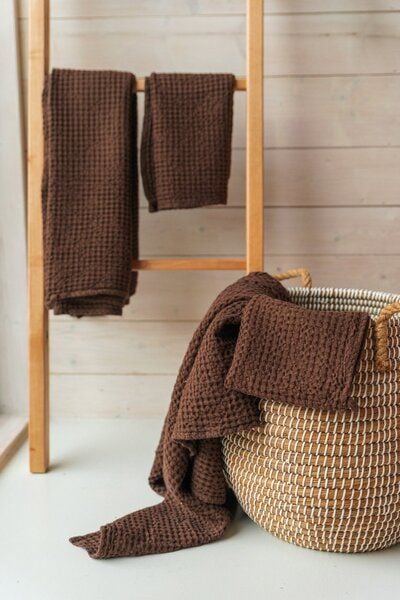 AmourLinen Waffelhandtuch-Set aus Leinen von AmourLinen