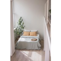 Salbeigrün Leinen Bettbezug. Bettbezug König Boho. Leinenbettwäsche Salbeigrün Leinen Bettbezug. Bettbezug König Boho. Leinenbettwäsche von AmourLinen