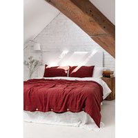 Terrakotta Leinen Bettbezug. Boho Bettwäsche Terrakotta Leinen Bettbezug. Boho Bettwäsche von AmourLinen