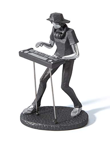 Amoy-Art Musiker Skulptur Dekor Musik Figuren Statue Klavier Geburtstag Geschenk Modern Arts Polyresin Wohnzimmer Kunst 25cm von HAUCOZE