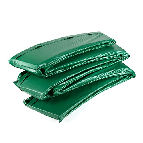Ampel 24 Trampolin Randabdeckung Deluxe Ø 366 cm, passend für Außennetz, Dicker Schutzrand reißfest und beständig, Federabdeckung grün von Ampel 24