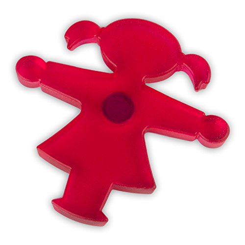 AMPELMANN Häftling Magnet Ampelfrau pink 5cm von AMPELMANN