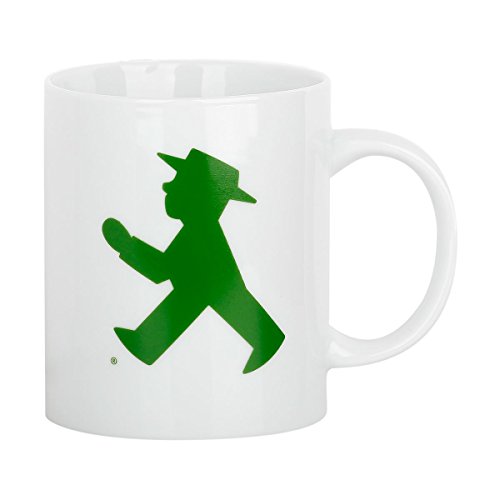 AMPELMANN Kaffeetasse Frühaufsteher Weiß von AMPELMANN