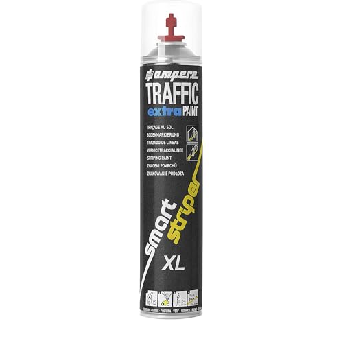 Ampere | Markierfarbe Traffic extra Paint® XL | Inhalt 750 ml | VE 6 Dosen | rot von Ampere