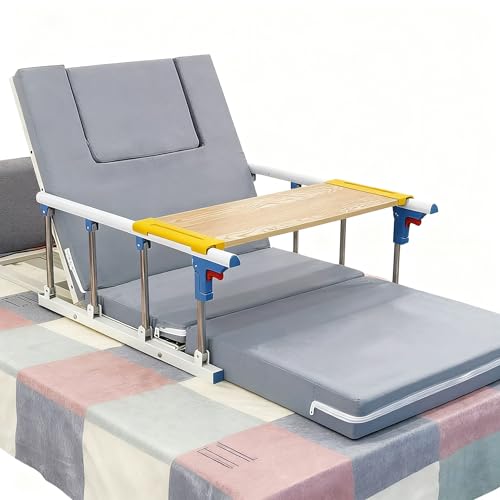 Multifunktional Pflegebett Elektrisch und Manuellverstellbar mit Latex Matratze,Krankenbett Elektrisch Verstellbar,Seniorenbett für Langzeitbettlägerige Patienten,Single function enlarge sponge von AmphaDeco