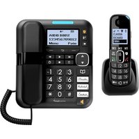 Amplicomms BigTel 1580 Combo EU Schnurgebundenes Seniorentelefon Freisprechen, für Hörgeräte komp Amplicomms BigTel 1580 Combo EU Schnurgebundenes Seniorentelefon Freisprechen, für Hörgeräte komp von Amplicomms