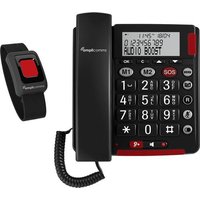 Amplicomms BigTel 50 Alarm Plus Schnurgebundenes Seniorentelefon für Hörgeräte kompatibel, inkl. Amplicomms BigTel 50 Alarm Plus Schnurgebundenes Seniorentelefon für Hörgeräte kompatibel, inkl. von Amplicomms